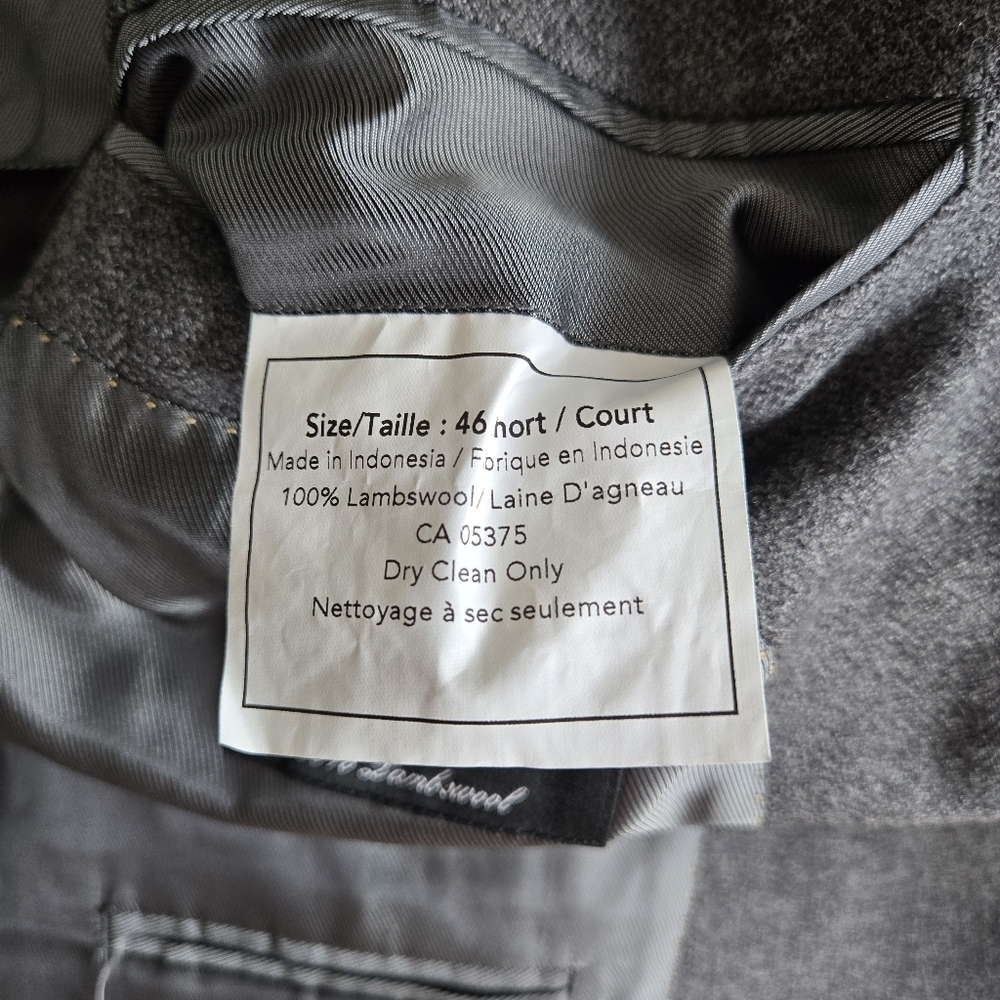 ALFRED SUNG Charcoal Blazer - Picture 8 of 11